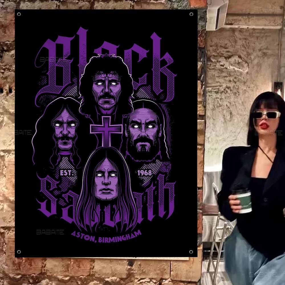 Commercial Printing Companies - Black Sabbath Heavy Metal Усовершенствованная печать