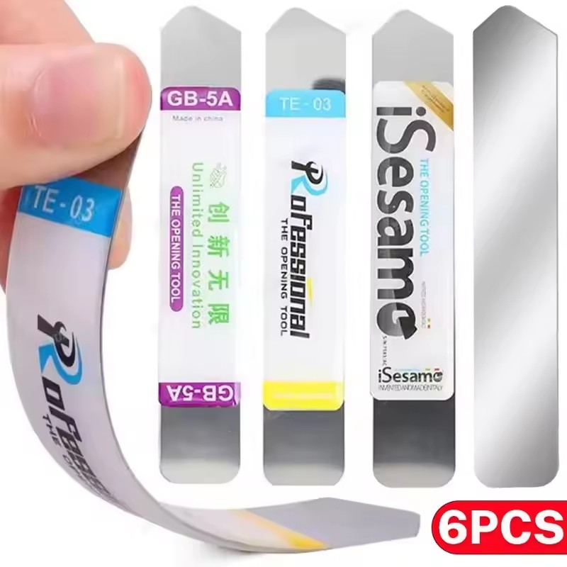 Screen Printing Squeegee - Набор из 1-6 металлических плоских инструментов