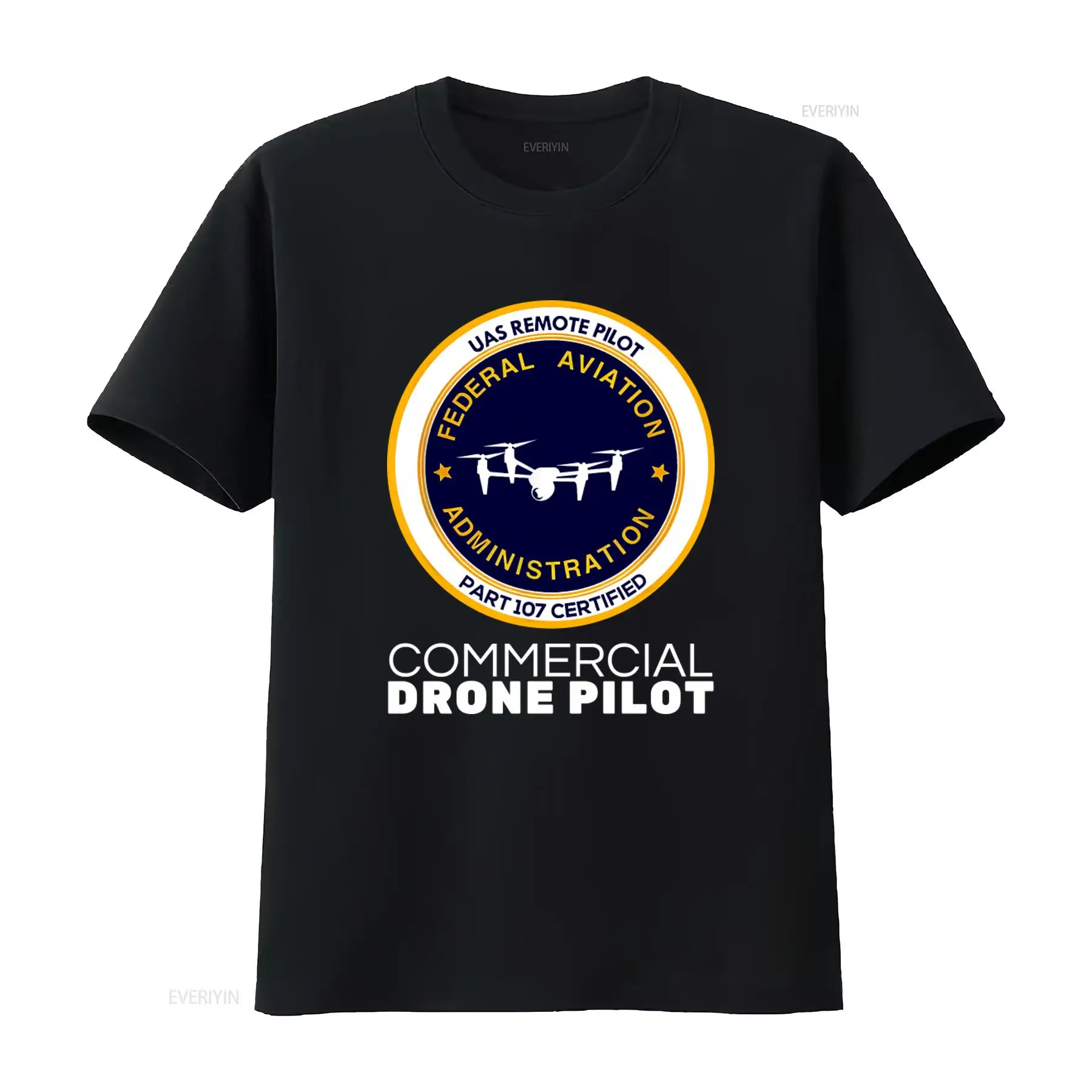 Commercial Printing And Graphics - Футболка Uas Remote Pilot Part 107
