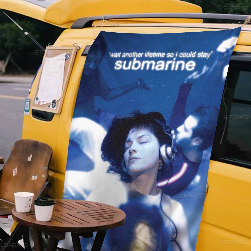 Commercial Printing Companies - Флаг компании THE M-MARIAS S-SUBMARINE с