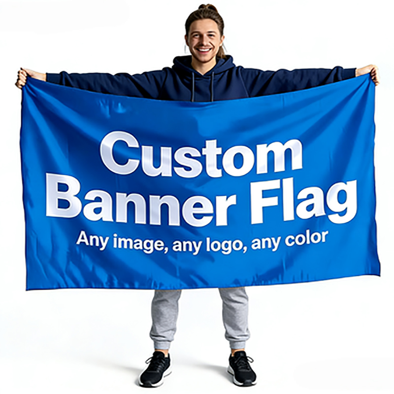 Commercial Banner Printing - Флаг-баннер любого размера с индивидуальным логотипом,