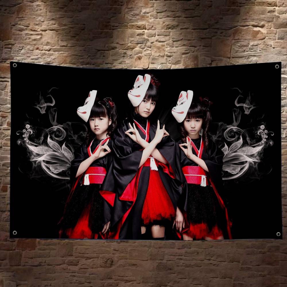 Commercial Printing Companies - Классический баннер Kawaii Metal Band B-Babymetal