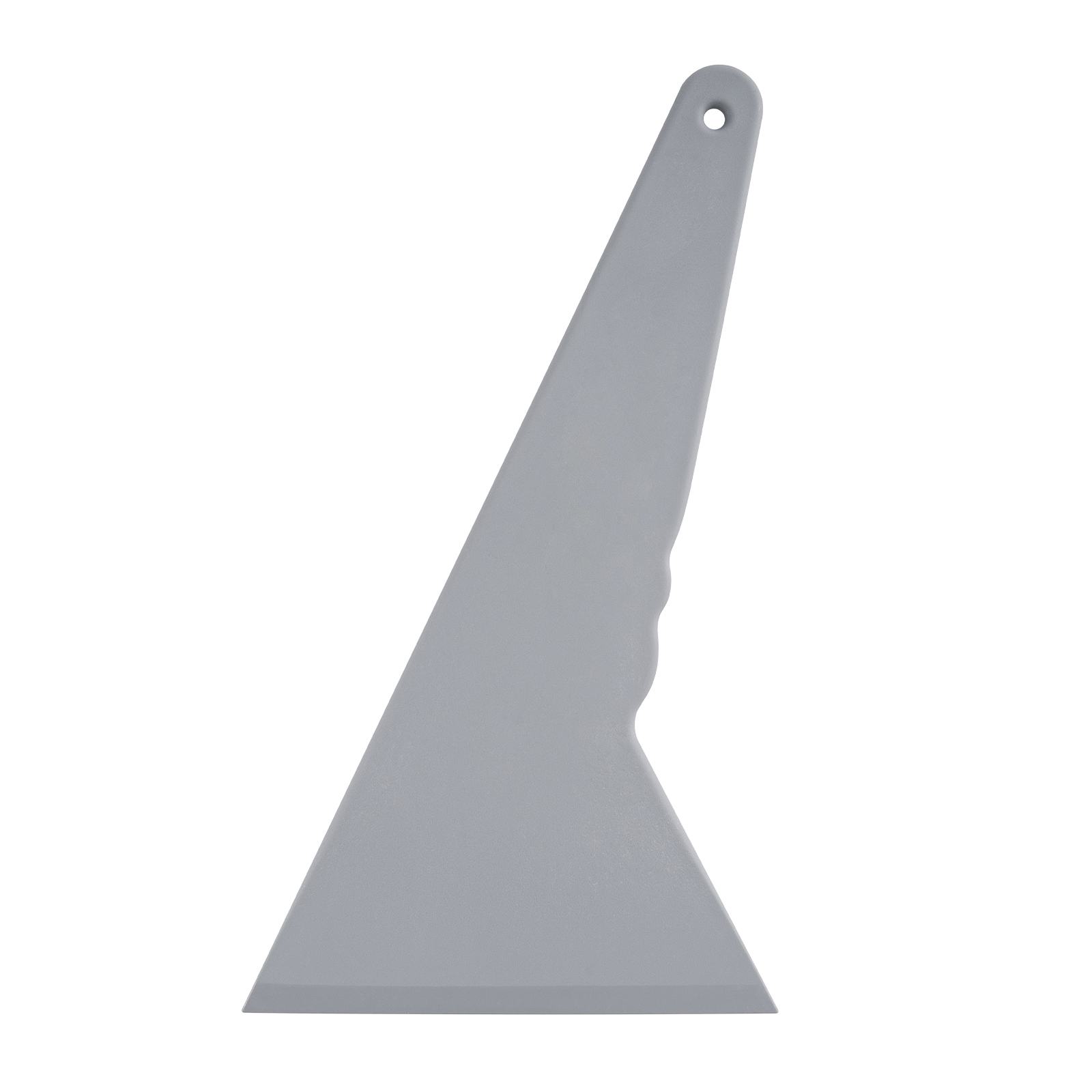 Screen Printing Squeegee - Скребок-треугольник с серой пластиковой ручкой для