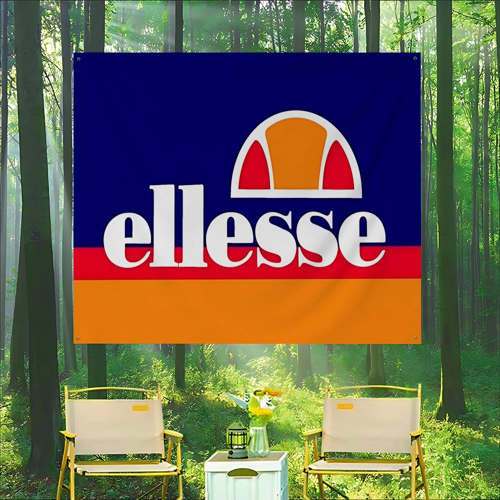 Флаг компании E-Ellesse с улуч – обзор и цена Commercial Printing Companies