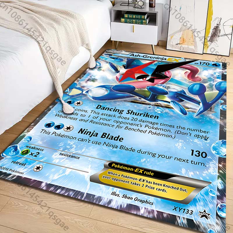 Ковер с принтом карт Pokémon G – обзор и цена Commercial Printing Usa