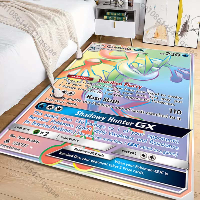 Ковер с принтом карт Pokémon G – обзор и цена Commercial Printing Usa