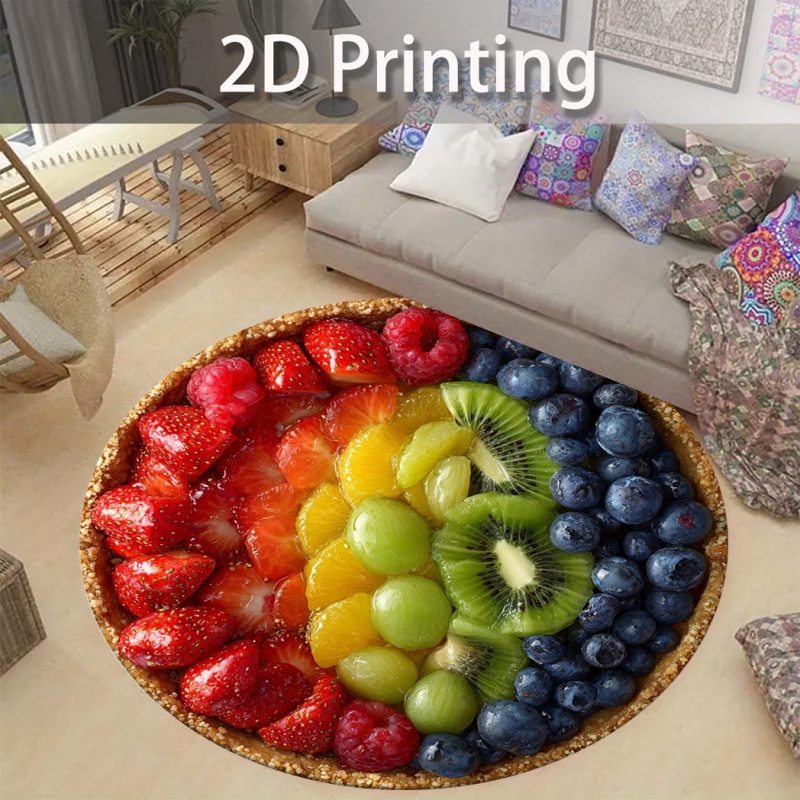 Круглый коврик с клубничным пр – обзор и цена Wholesale Commercial Printing