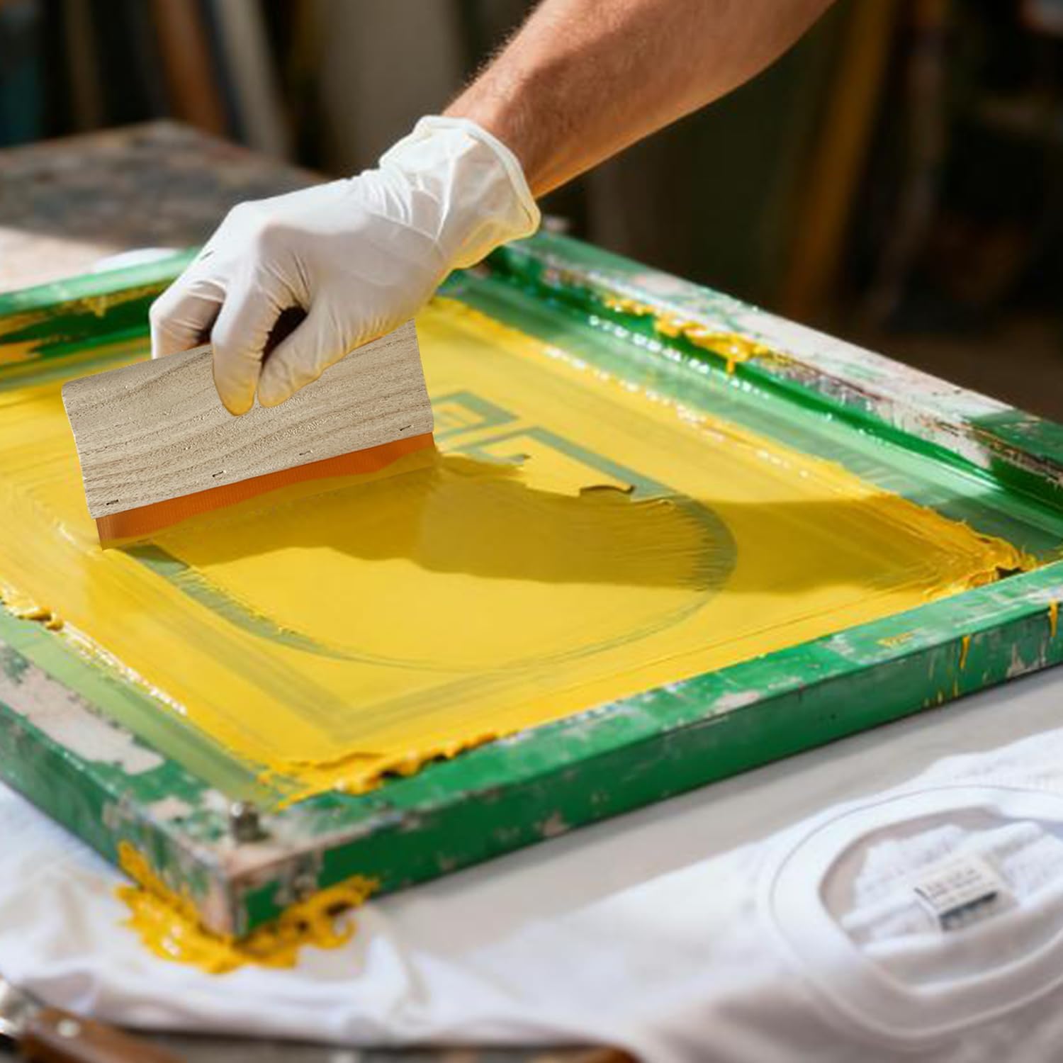 Резиновая доска для трафаретно – обзор и цена Screen Printing Squeegee