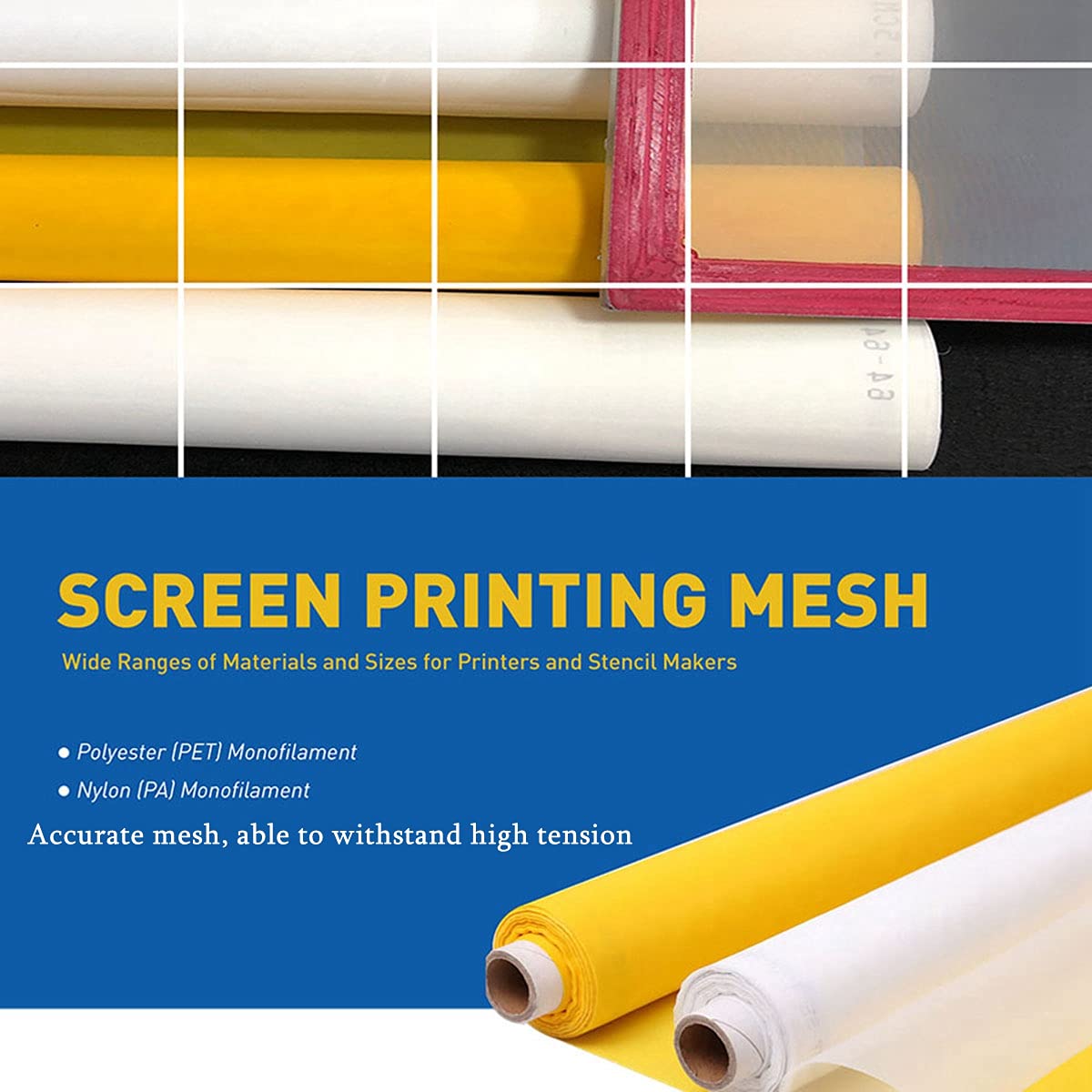 Сетка для шелкографии белая, в – обзор и цена Commercial Printing Supplies