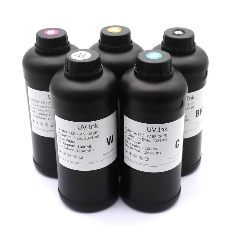1000 мл светодиодные УФ-чернил – обзор и цена Uv Flatbed Printer