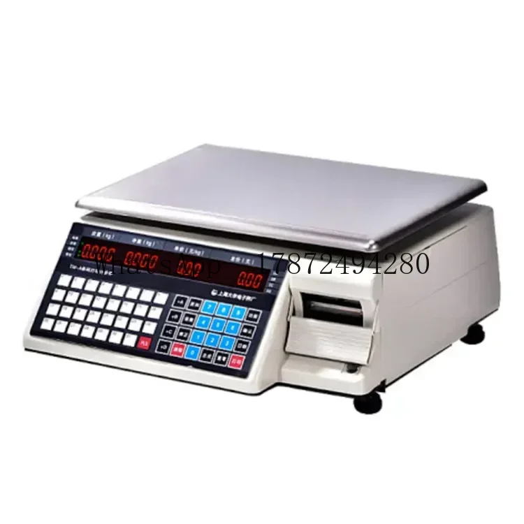 Коммерческие весы с принтером  – обзор и цена Commercial Printing Machine Price