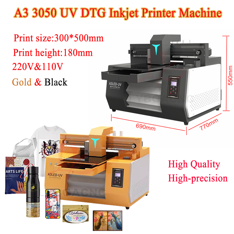 УФ-принтер LYBGA DTG для прямо – обзор и цена Uv Flatbed Printer