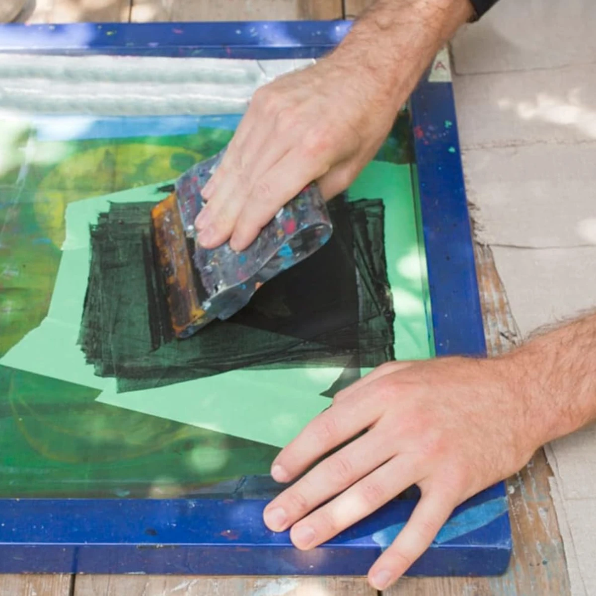 Скребок для трафаретной печати – обзор и цена Screen Printing Squeegee