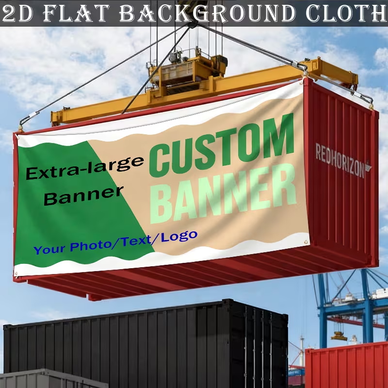 Флаг-баннер с индивидуальным т – обзор и цена Commercial Banner Printing